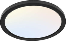 Hykolity 12 Inch LED Round Flush Mount Ceiling Light, 3CCT Selectable, Black — Complimentary Gift with $59+ Orders; If the Gift Is Out of Stock or Its Price Rises, Order Cancelled with Full Refund Before Shipment