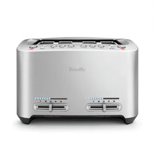 Breville BTA840XL Die-Cast Smart Toaster, 4 Slice, Brushed Stainless Steel — Complimentary Gift with $370+ Orders; If the Gift Is Out of Stock or Its Price Rises, Order Cancelled with Full Refund Before Shipment