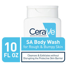 CeraVe Salicylic Acid Body Wash for Rough and Bumpy Skin, 10 oz — Complimentary Gift with $33+ Orders; If the Gift Is Out of Stock or Its Price Rises, Order Cancelled with Full Refund Before Shipment
