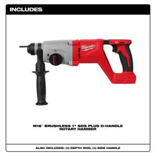 Milwaukee Electric - M18. BRUSHLESS 1. SDS Plus D-Handle Rotary Hammer — Complimentary Gift with $327+ Orders; If the Gift Is Out of Stock or Its Price Rises, Order Cancelled with Full Refund Before Shipment