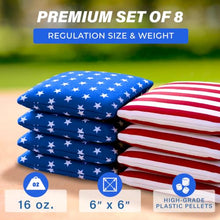 GoSports Official Regulation Cornhole Bean Bags Set of 8 – for Competitive Co... — Complimentary Gift with $44+ Orders; If the Gift Is Out of Stock or Its Price Rises, Order Cancelled with Full Refund Before Shipment