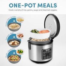 Aroma ARC-914SBD Digital Rice Cooker 4-Cup Uncooked Stainless Steel — Complimentary Gift with $116+ Orders; If the Gift Is Out of Stock or Its Price Rises, Order Cancelled with Full Refund Before Shipment
