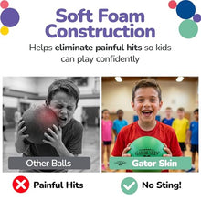 Gator Skin S&S Worldwide Foam Dodgeballs, Easy Grip Starter Balls, Low Densit... — Complimentary Gift with $122+ Orders; If the Gift Is Out of Stock or Its Price Rises, Order Cancelled with Full Refund Before Shipment