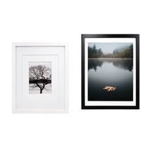 Egofine 11x14/12x16 White and Black Picture Frames — Complimentary Gift with $44+ Orders; If the Gift Is Out of Stock or Its Price Rises, Order Cancelled with Full Refund Before Shipment