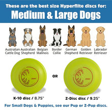 Hyperflite K-10 Jawz Puncture Resistant Dog Flying Disc, Medium-Large — Complimentary Gift with $47+ Orders; If the Gift Is Out of Stock or Its Price Rises, Order Cancelled with Full Refund Before Shipment