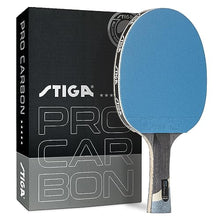 STIGA Pro Carbon Blast Ping Pong Paddle — Complimentary Gift with $111+ Orders; If the Gift Is Out of Stock or Its Price Rises, Order Cancelled with Full Refund Before Shipment