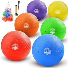 10 Inch Kickball Playground Balls 6 or 12 Pack,Playground Balls for Kids — Complimentary Gift with $51+ Orders; If the Gift Is Out of Stock or Its Price Rises, Order Cancelled with Full Refund Before Shipment