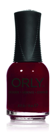 Orly Nail Lacquer Bus Stop Crimson — Complimentary Gift with $27+ Orders; If the Gift Is Out of Stock or Its Price Rises, Order Cancelled with Full Refund Before Shipment