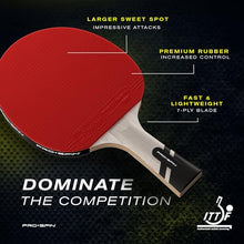 PRO-SPIN Ping Pong Paddles – ITTF Approved Professional Table Tennis Rackets ... — Complimentary Gift with $66+ Orders; If the Gift Is Out of Stock or Its Price Rises, Order Cancelled with Full Refund Before Shipment