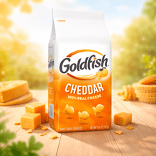 Crunchy Baked Cheddar Cheese Snacks, Pepperidge Farm Goldfish Crackers, Convenient 6.6 oz Bag Pack, Perfect for School Lunches, Parties, Travel, Office, On-the-Go Snacking, Family-Friendly, Tasty Treats for Kids, Teens, and Adults