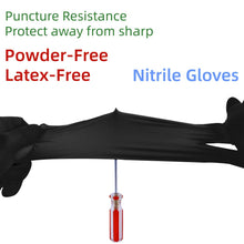 Nitrile Disposable Gloves Pack of 100, Latex Free Safety Working Gloves for Food Handle or Industrial Use — Complimentary Gift with $44+ Orders; If the Gift Is Out of Stock or Its Price Rises, Order Cancelled with Full Refund Before Shipment