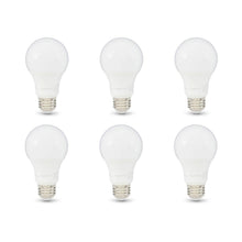 Amazon Basics A19 Bulbs, 75 Watt Equivalent, Energy Efficient 12W, E26 Standard Base, Soft White 2700K, Dimmable, 10,000 Hour Lifetime , 6-Pack — Complimentary Gift with $30+ Orders; If the Gift Is Out of Stock or Its Price Rises, Order Cance...