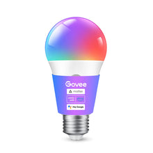 Govee Smart Light Bulbs, A19 Color Changing Light Bulb, 800 LM, E26 Base — Complimentary Gift with $55+ Orders; If the Gift Is Out of Stock or Its Price Rises, Order Cancelled with Full Refund Before Shipment