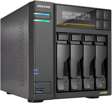 ASUSTOR Lockerstor 4 Gen3 (AS6804T, 4-bay, Diskless) — Complimentary Gift with $1518+ Orders; If the Gift Is Out of Stock or Its Price Rises, Order Cancelled with Full Refund Before Shipment