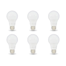 Amazon Basics A19 Bulbs, 60W Equivalent, 9W, E26 Standard Base, Daylight White 5000K, Dimmable, 10,000 Hour Lifetime, 6-Pack — Complimentary Gift with $49+ Orders; If the Gift Is Out of Stock or Its Price Rises, Order Cancelled with Full Refu...