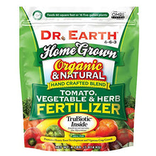 Dr. Earth Organic 5 Tomato, Vegetable & Herb Fertilizer — Complimentary Gift with $45+ Orders; If the Gift Is Out of Stock or Its Price Rises, Order Cancelled with Full Refund Before Shipment