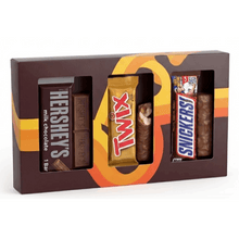 Ultimate Chocolate Favorites Variety Pack – HERSHEY'S Milk Chocolate, TWIX Caramel Cookie & SNICKERS Full-Size Candy Bars, 7.2 oz tot