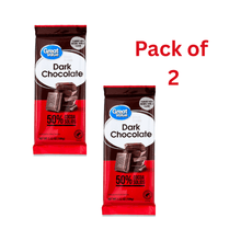 Pack of 2 Dark Chocolate Bar, 3.52 oz