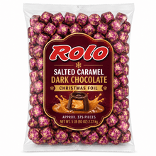 Rolo Salted Caramel Dark Chocolate – Christmas Foil