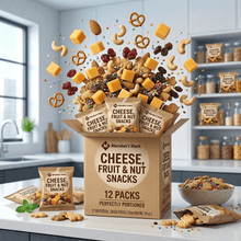 Member's Mark Cheese, Fruit & Nut Snacks, 12 Pack, Individually Packaged Snack Trays, Protein Snack Variety