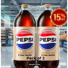 Diet Pepsi Cola Caffeine Free Soda Pop, 2 Liter Bottle (2 Pack )