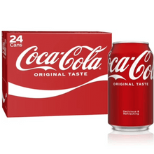 Coca-Cola Soda Pop Cans, 12 fl oz, 24 Pack