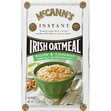 McCann's Instant Irish Oatmeal, Apples & Cinnamon, 10 Packets