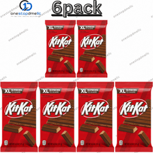 Chocolate Wafer XL Candy Bar - 4.3 oz Bar, 10 Pieces, 6-Pack