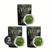 FRESHIPPO, Okra Crisps 3 Packs - Healthy Vegetable Snacks, 3.53oz Each, Crunchy & Delicious