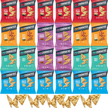 PopCornners Snacks Gluten Free Chips 5 Flavor Variety Pack Individual Snack Bags in Sea Salt, White Cheddar, Sweet & Salty, Cinnamon Crunch and Spicy Queso Flavors