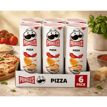 Pringles Pizza Potato Crisps Chips, Lunch Snacks, 5.5 oz Canister