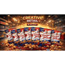 Caramel Popcorn & Peanuts Snack Packs 30 Count – Sweet & Salty Individually Wrapped Snack Mix
