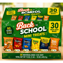 Frito Lay Snacks Back To School Mini Treats, Variety Pack, 30 ct.