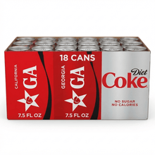 Coca cola Variety Pack 18 Cans 3 Flavors 6 Cans Each Soda Beverage