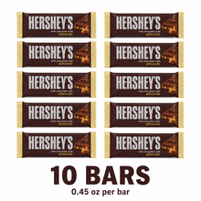 Milk Chocolate with Almonds Candy Bars, 0.45 oz Each, 10 Count