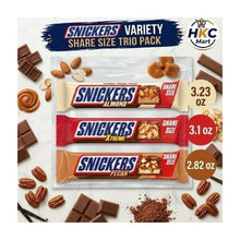 Snickers Chocolate Bar 3 Variety Pack – Pecan, Xtreme & Almond Milk Chocolate Candy Bars Assortment