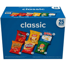 Frito-Lay Classic Mix Variety Pack, Assorted Single-Serve Chips & Snacks, Perfect for Kids, School Lunches, Travel & On-the-Go
