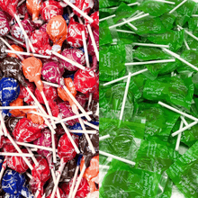 Tootsie Roll Caramel Apple Pops & Assorted Pops - 1lb Bulk Mix Lollipop Bundle (16oz)