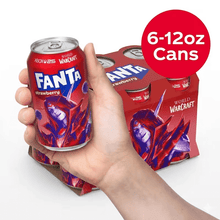 Strawberry Soda Pop Fridge Pack Cans, 12 fl oz, 6 Pack