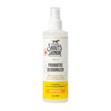 SKOUT'S HONOR Probiotic Dog Deodorizing Spray - Honeysuckle, 8 oz — Complimentary Gift with $34+ Orders; If the Gift Is Out of Stock or Its Price Rises, Order Cancelled with Full Refund Before Shipment