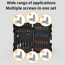 NANWEI 45PCS Screwdriver Bit Set, Impact Driver Bit Set, Magnetic Holder — Complimentary Gift with $52+ Orders; If the Gift Is Out of Stock or Its Price Rises, Order Cancelled with Full Refund Before Shipment
