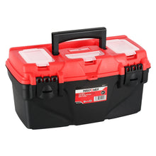 MAXPOWER 15" Tool Box with Removable Tray & Dual Lock, Tools Organizer — Complimentary Gift with $272+ Orders; If the Gift Is Out of Stock or Its Price Rises, Order Cancelled with Full Refund Before Shipment