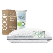 Coop Home Goods Eden Bed Pillow Queen Size Cooling Gel Memory Foam — Complimentary Gift with $173+ Orders; If the Gift Is Out of Stock or Its Price Rises, Order Cancelled with Full Refund Before Shipment