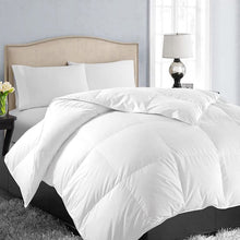 EASELAND Queen Size Down Alternative Comforter, White, 88x88 Inches — Complimentary Gift with $78+ Orders; If the Gift Is Out of Stock or Its Price Rises, Order Cancelled with Full Refund Before Shipment