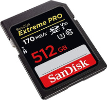 SanDisk Extreme PRO SD UHS-I Card 512GB (SDSDXXD-512G-GN4IN) — Complimentary Gift with $194+ Orders; If the Gift Is Out of Stock or Its Price Rises, Order Cancelled with Full Refund Before Shipment