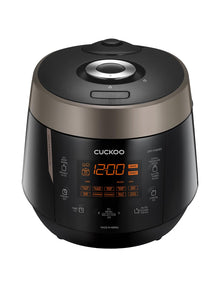 Cuckoo CRP-P0609S High Pressure Rice Cooker 12-Cup Cooked Black — Complimentary Gift with $816+ Orders; If the Gift Is Out of Stock or Its Price Rises, Order Cancelled with Full Refund Before Shipment