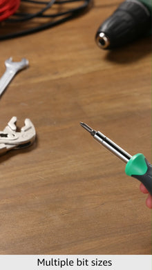 Amazon Basics 6-in-1 Multi-Bit Screwdriver and Nut Driver — Complimentary Gift with $34+ Orders; If the Gift Is Out of Stock or Its Price Rises, Order Cancelled with Full Refund Before Shipment