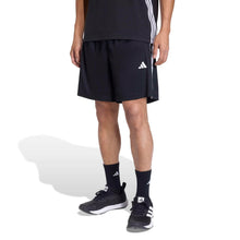 adidas Mens Workout Essentials Base 3-Stripes Pique Short 9-Inch Casual Bottoms  — Complimentary Gift with $83+ Orders; If the Gift Is Out of Stock or Its Price Rises, Order Cancelled with Full Refund Before Shipment