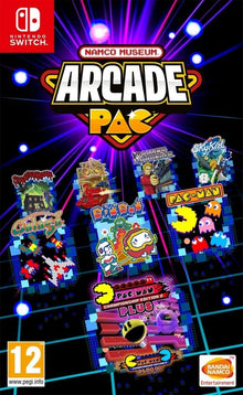 NAMCO MUSEUM ARCADE PAC (Nintendo Switch) — Complimentary Gift with $69+ Orders; If the Gift Is Out of Stock or Its Price Rises, Order Cancelled with Full Refund Before Shipment
