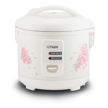Tiger JAZ-A10U-FH 5.5 Cup Rice Cooker White with Non-Stick Inner Pot — Complimentary Gift with $214+ Orders; If the Gift Is Out of Stock or Its Price Rises, Order Cancelled with Full Refund Before Shipment